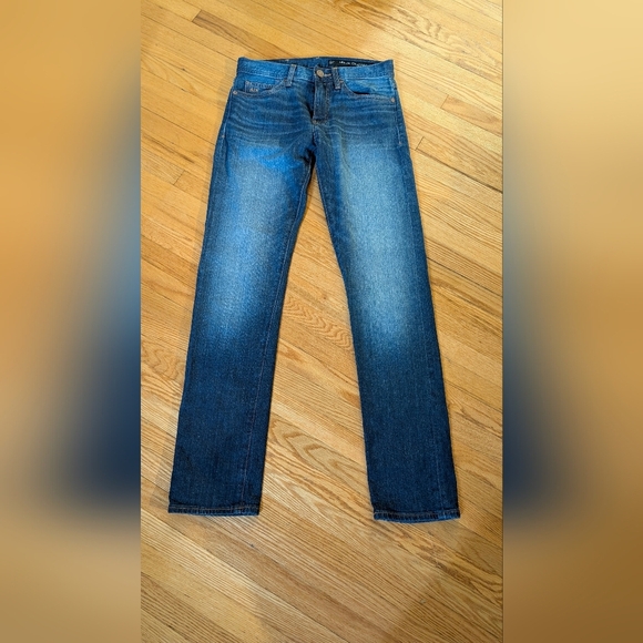 Armani Exchange Blue Straight Jeans Classic Style - Picture 1 of 5